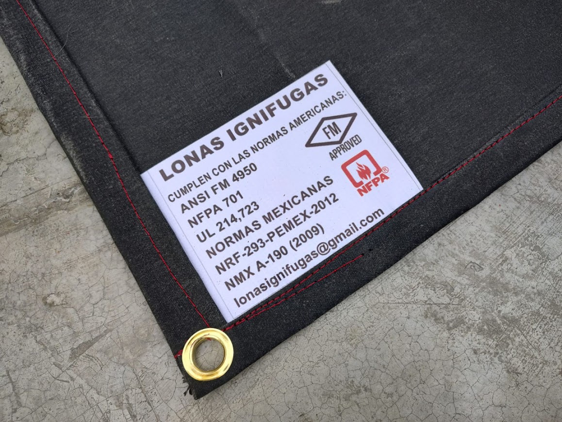 Lona Ignifuga México - Lonas Ignifugas