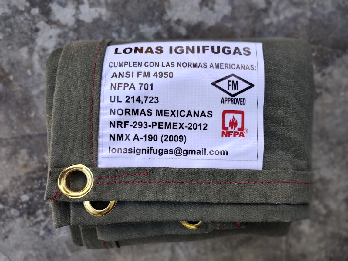 Lona Ignifuga Mexico - Lonas Ignifugas